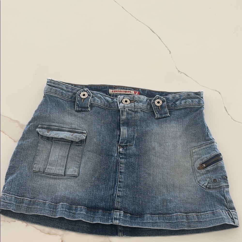 Guess Denim Mini Skirt
